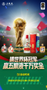 “猜世界杯冠军，赢五粮液千万奖金”